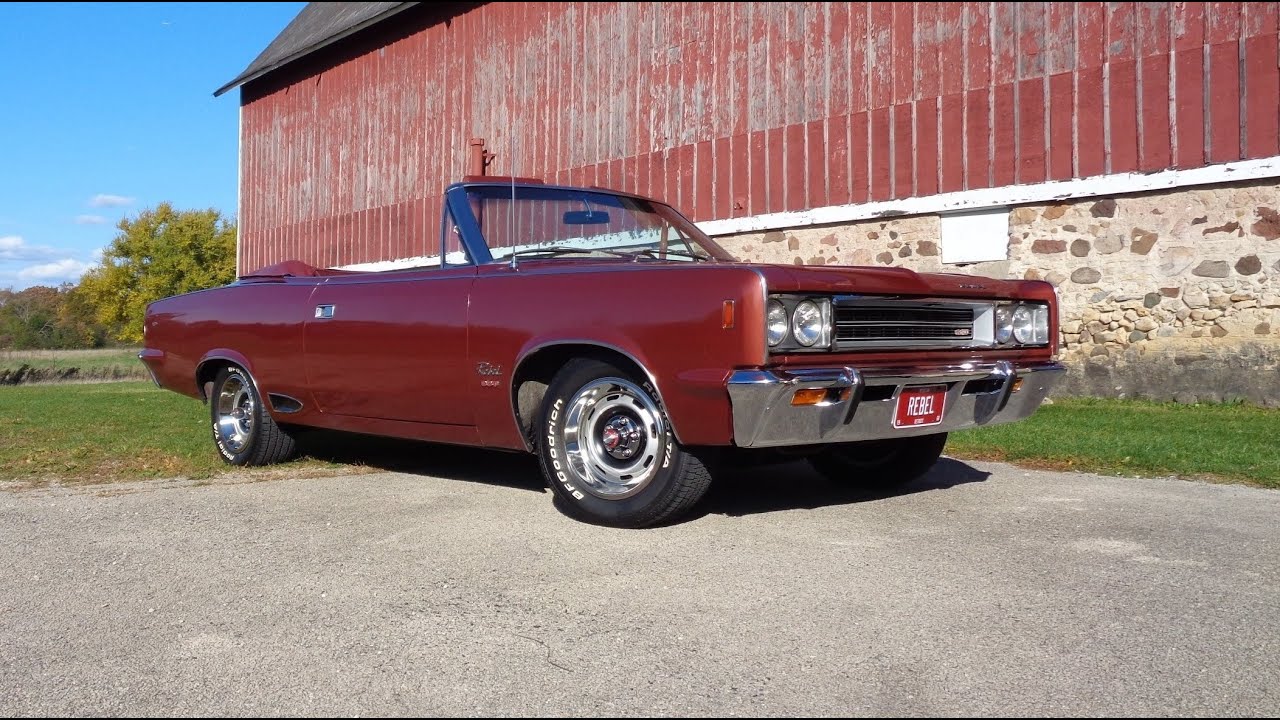 1968 American Motors AMC Rebel SST Convertible Survivor & Ride on My Car Story with Lou Costabile