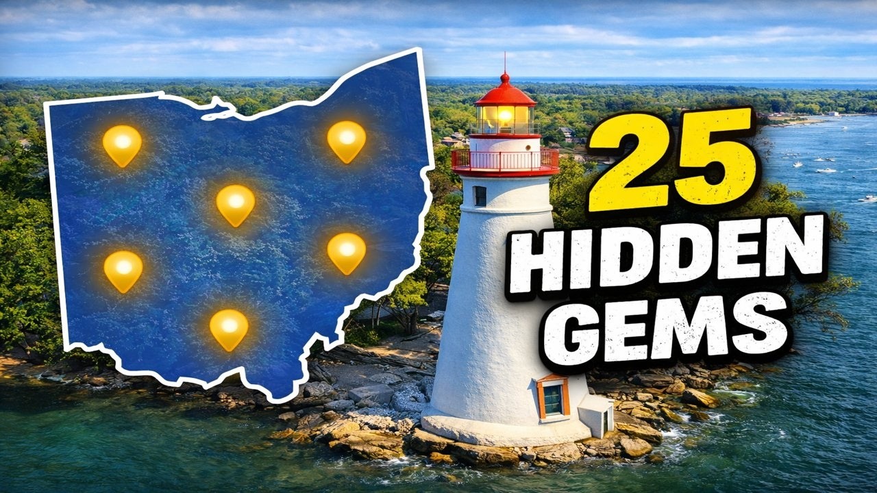 Top 25 Hidden Gems in Ohio | Best Places to Visit in Ohio | Ohio Travel Guide | The World Traveler