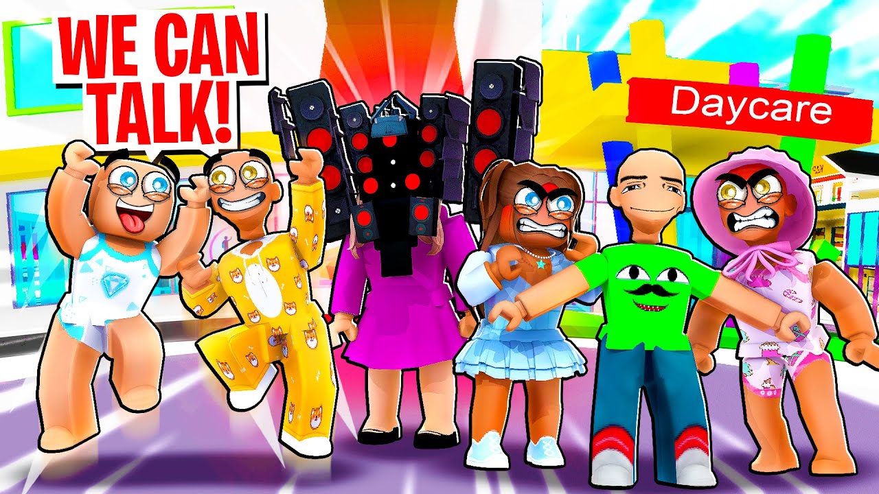 DAYCARE CRAZY FUNNY KIDS AMAZING MOMENT ADVENTURES | Roblox | Brookhaven 🏡RP