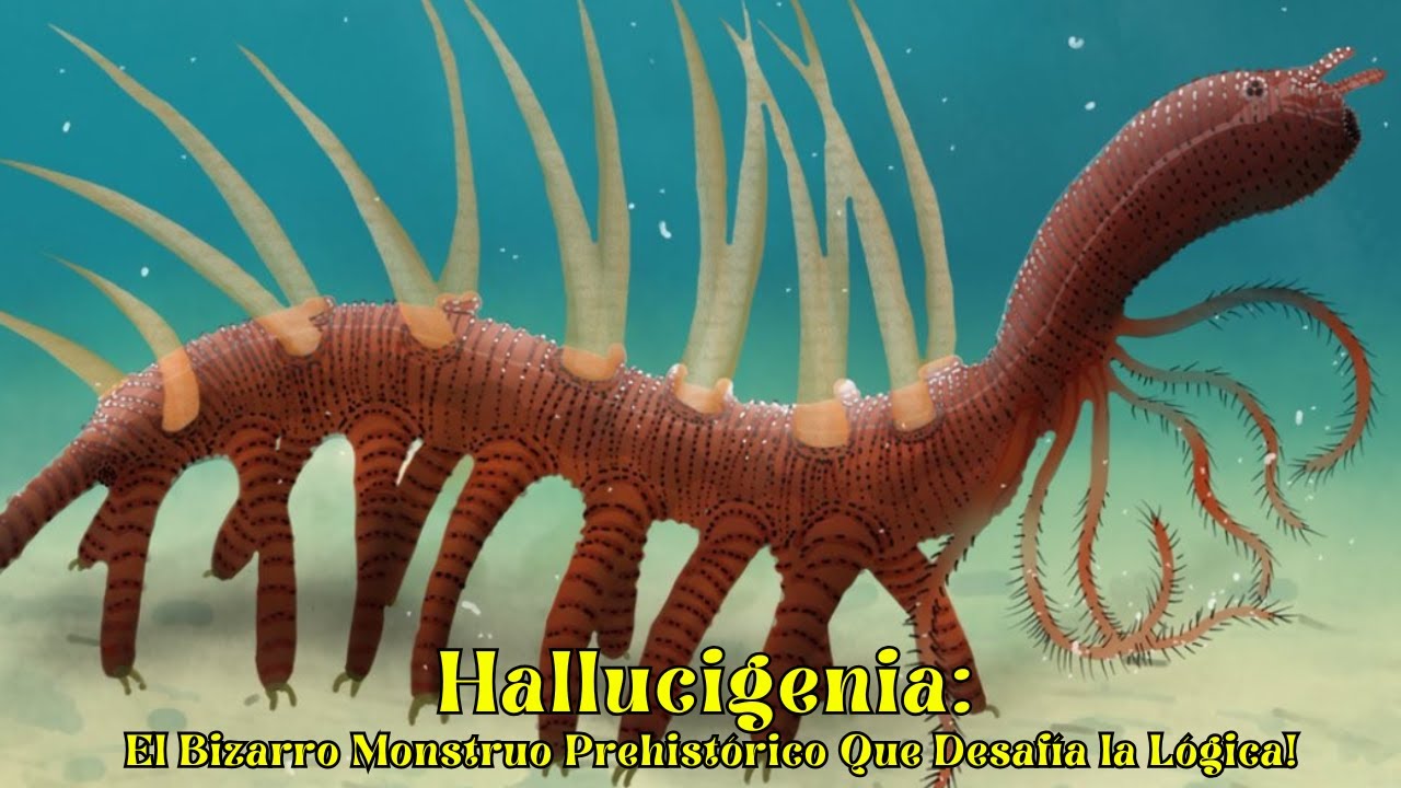 Hallucigenia: La Bizarra Criatura Prehist&oacute;rica Que Desaf&iacute;a la L&oacute;gica! El Ser Prehist&oacute;rico