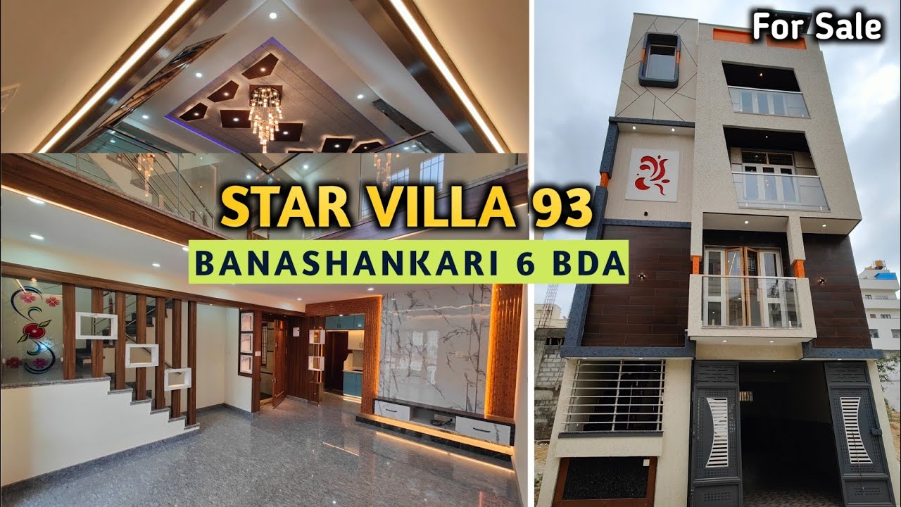 Продается вилла Star Villa 93 с высокими потолками (3 спальни) в районе Банашанкари.