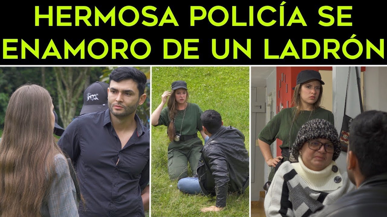 Hermosa mujer policía se enamoró de un ladrón sin importar cómo terminaría