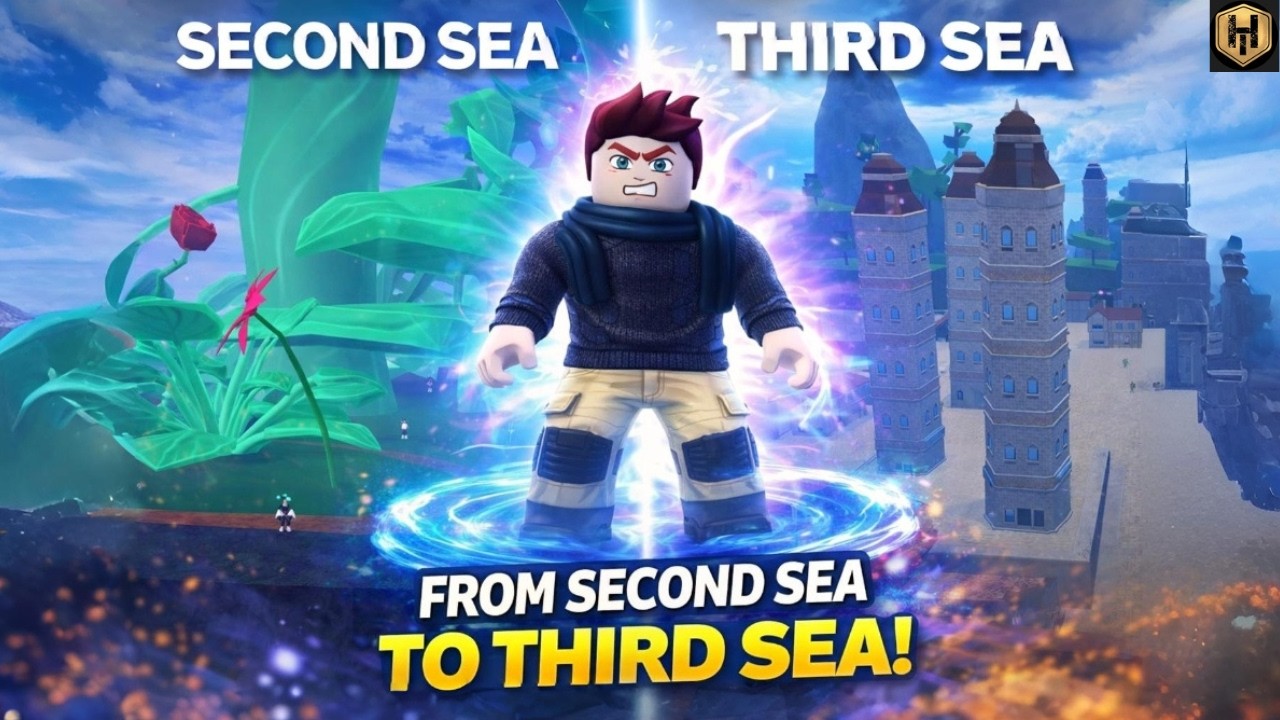 Finally Reached THIRD SEA! 🔥 From Second Sea to Third Sea in Blox Fruits!
