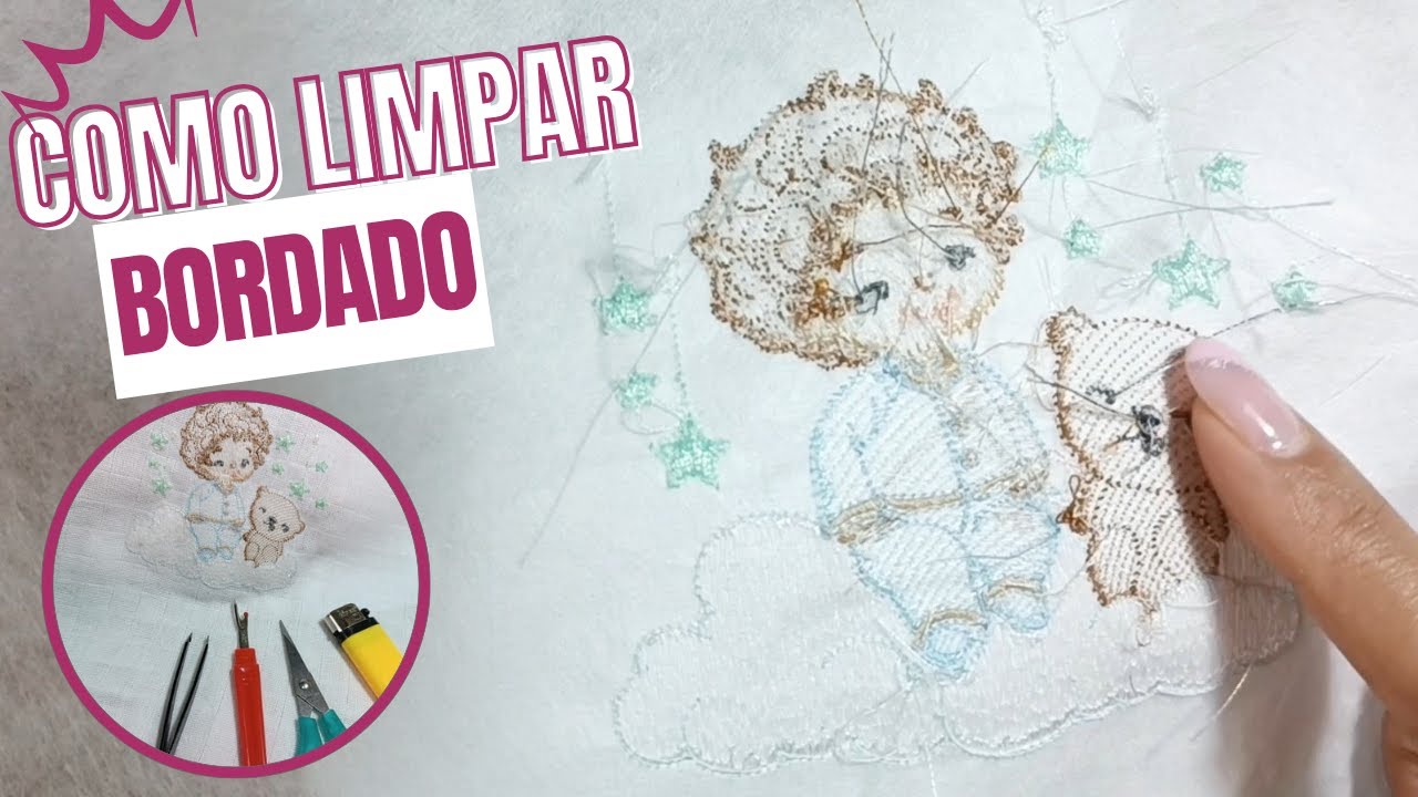 Como Limpar Bordado na Fralda : Guia Rápido e Fácil