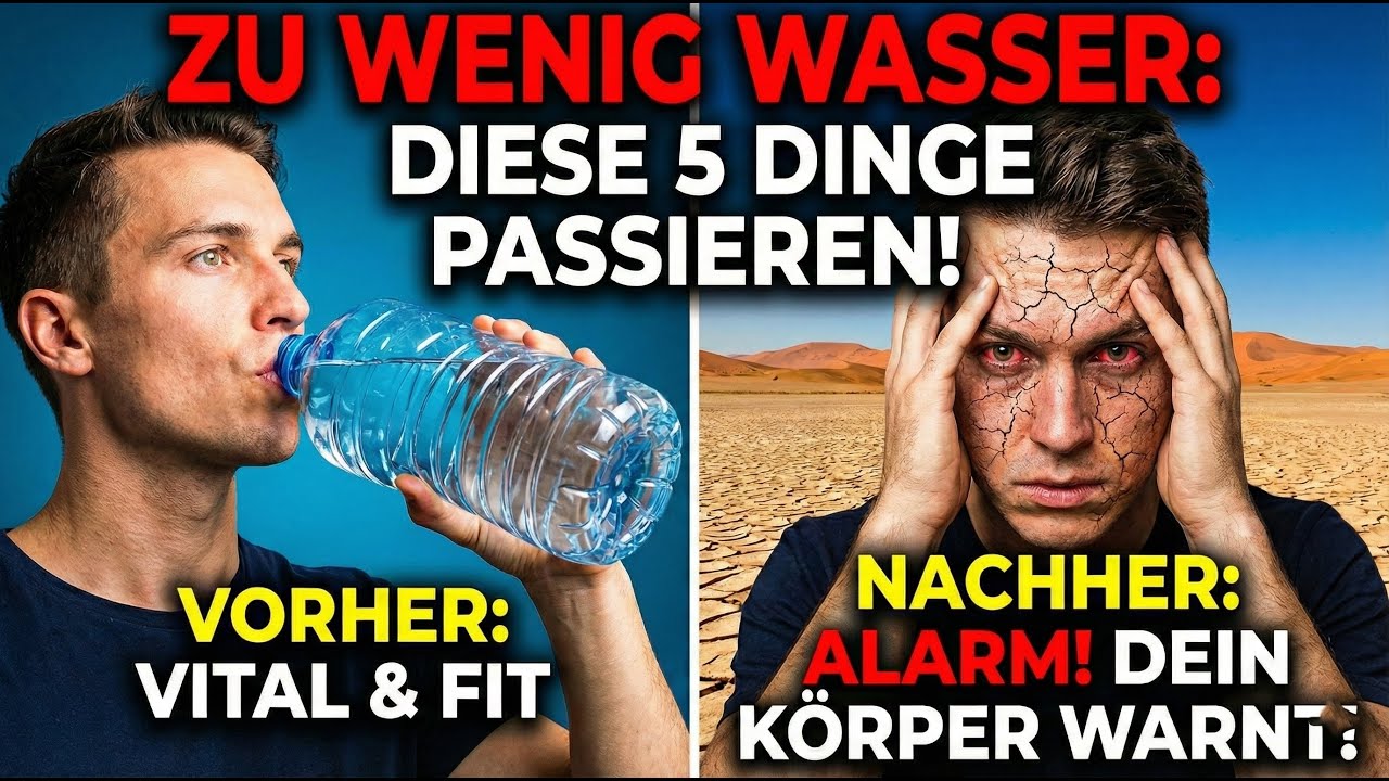 Trinke nicht zu wenig, aber auch nicht zu viel
