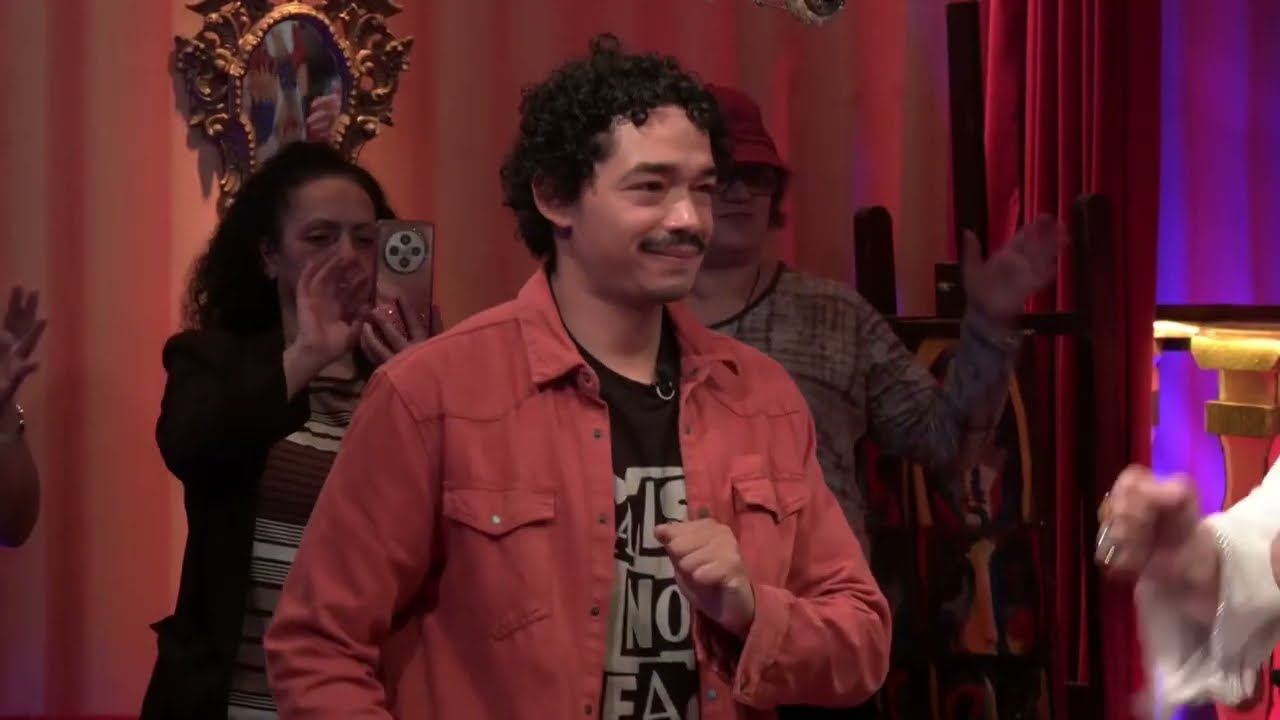 Sergi party Show con jhon malkovich