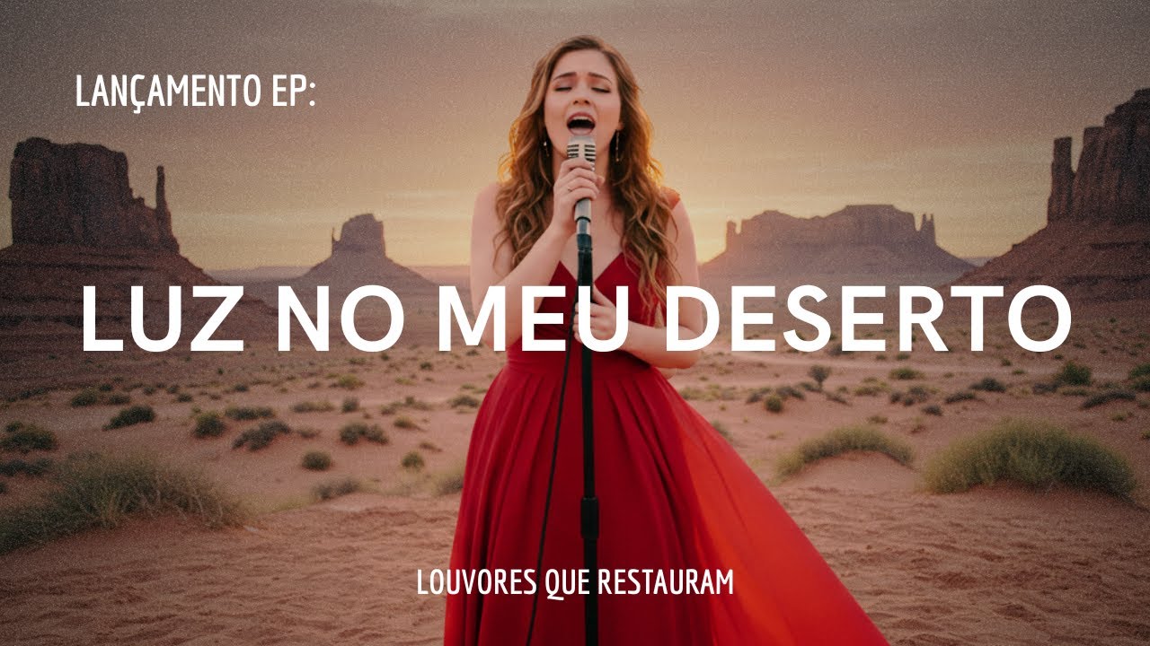 LUZ NO MEU DESERTO - EP Inspirado em Gabriela Rocha -  #louvores #louvoresdeadoração #adoração
