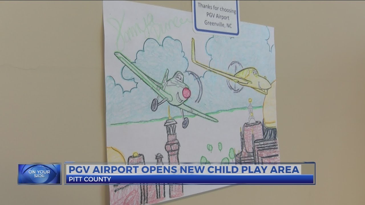 PGV Airport provides play area for kids