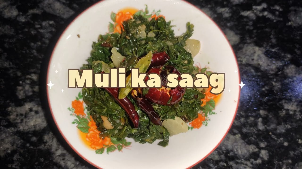 Muli ka saag|healthy green recipe for winters| subscribe for more healthy recipes|Ammi ka kitchen✨😋