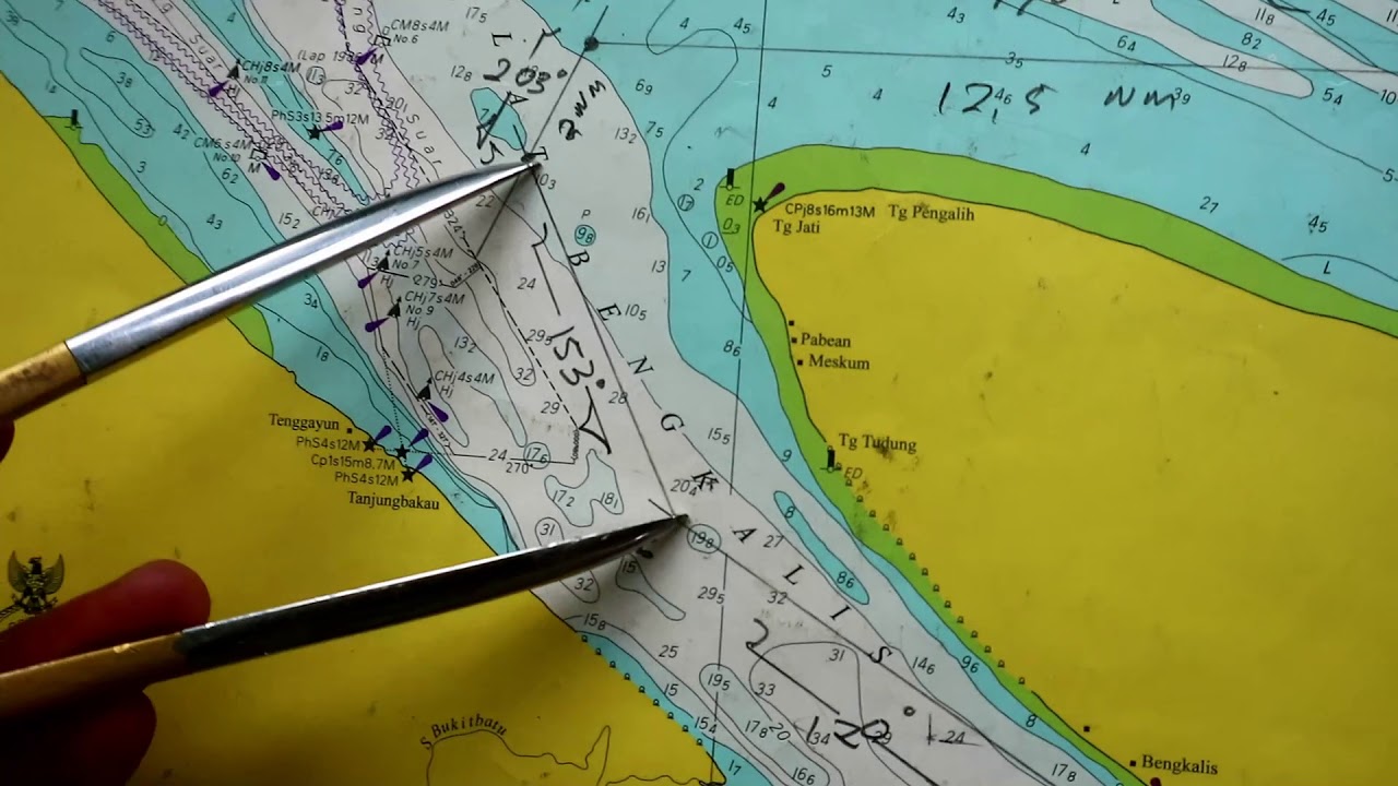 MENGHITUNG NM LAUT JARAK TEMPUH
