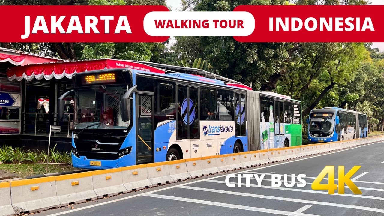 City BUS JAKARTA Indonesia 🇮🇩 Trans Jakarta 2023