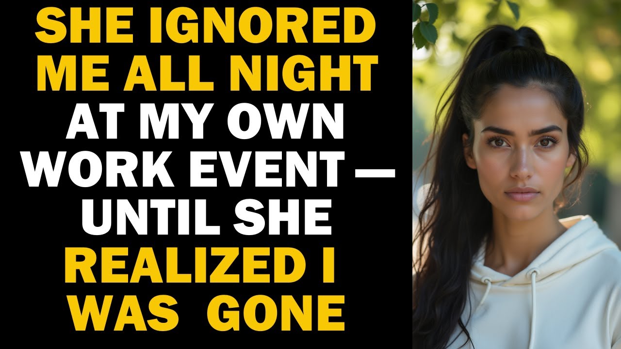 She Avoided Me the Entire Night—But the Moment I Left, Everyone Saw Exactly What She Was Hiding
