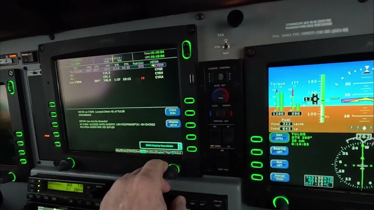 The Piper Meridian - Take off and Fuel planning with Dick Rochfort