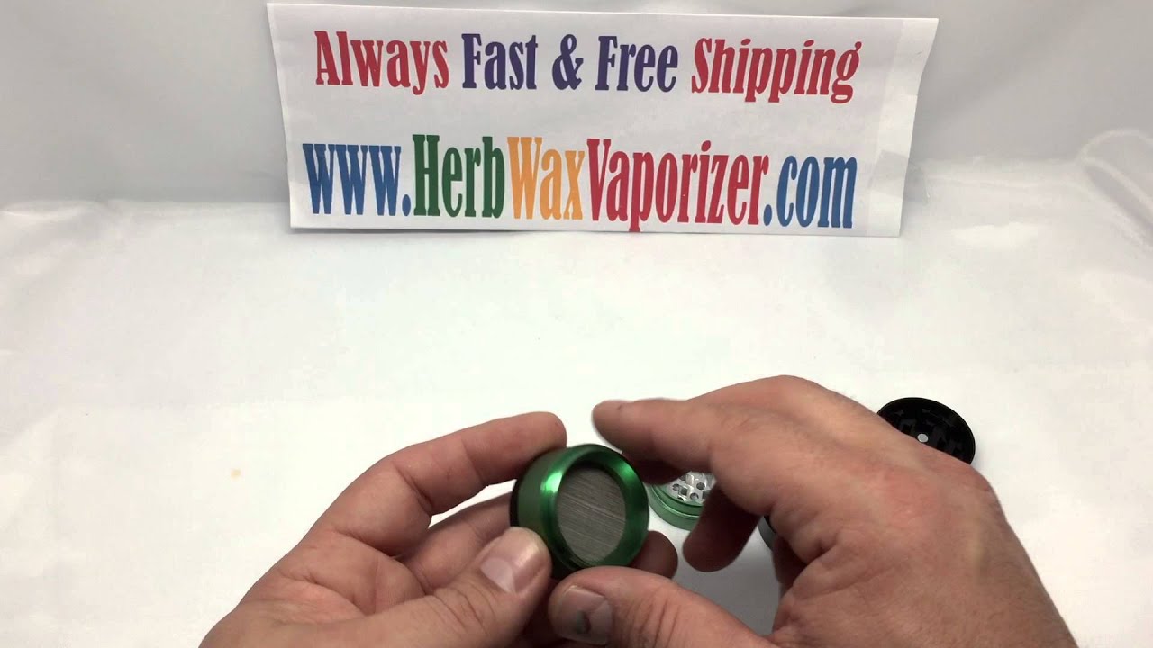 grinder black green 40mm sharp stone subhom cirrus boom yocan vaporizer herb wax