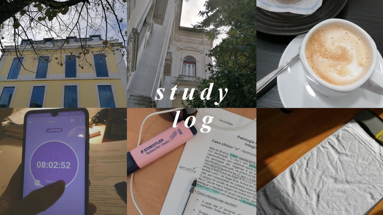 uni vlog: eight hour study day 🌟