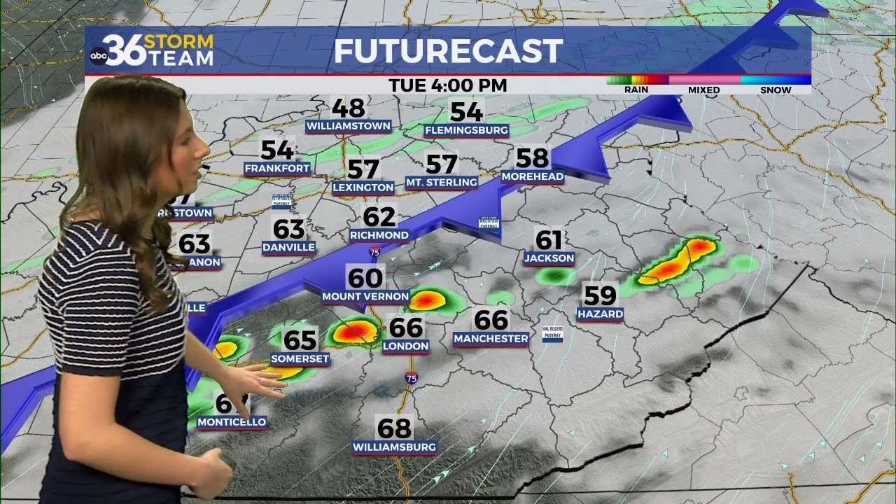 Kentucky warms into the 60s as fog and rain chances return this week