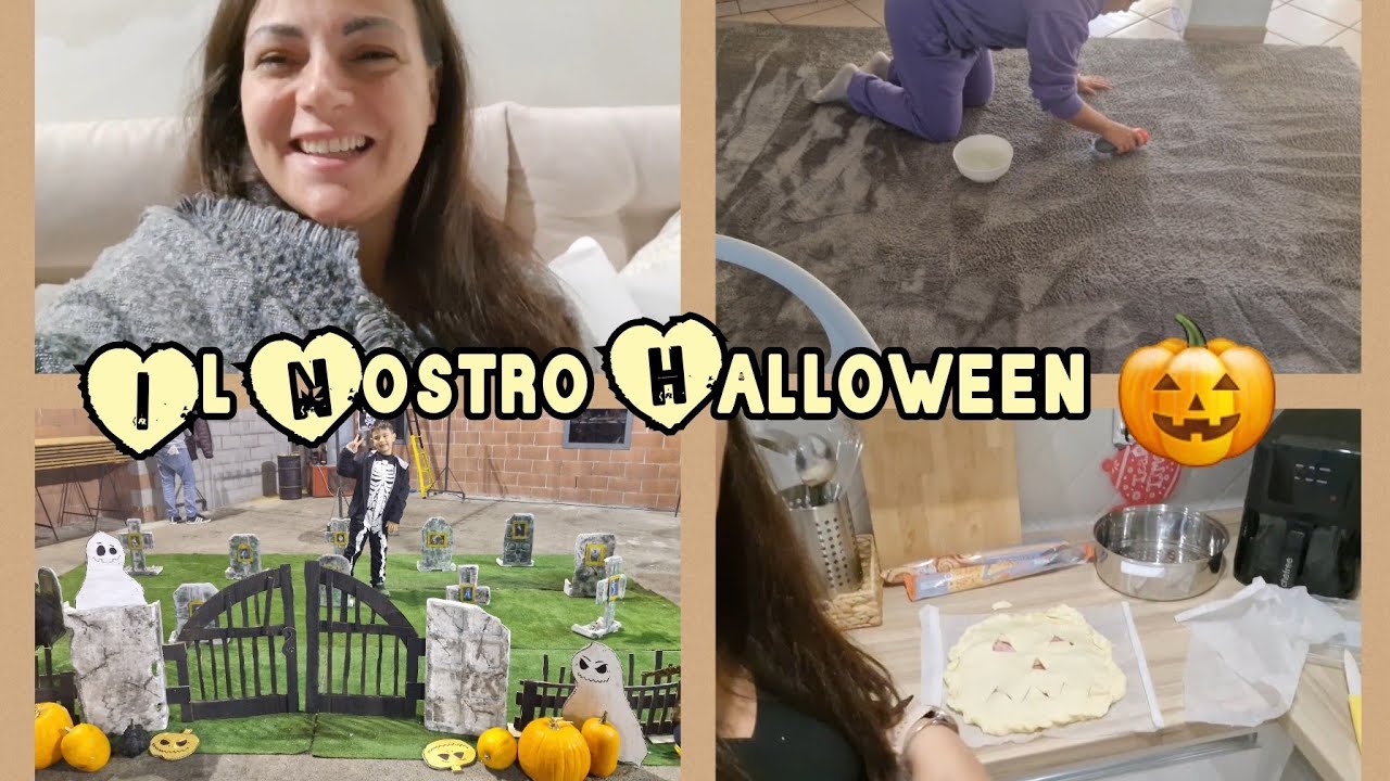 Pulizia profonda del Tappeto/Il nostro Halloween party🎃