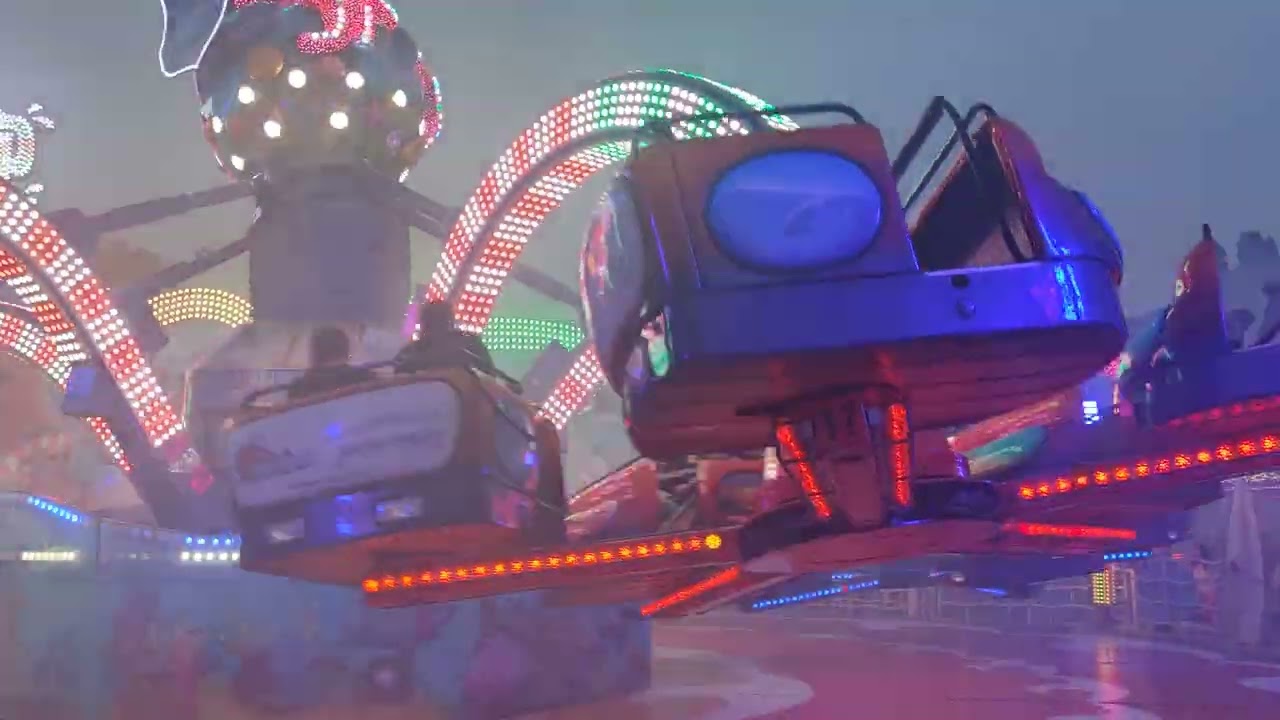Der Polyp - Dreßen (Offride) // Ludwigshafen Pfalzfest 2023 // Kirmes Fahrgeschäft // Schwarzkopf