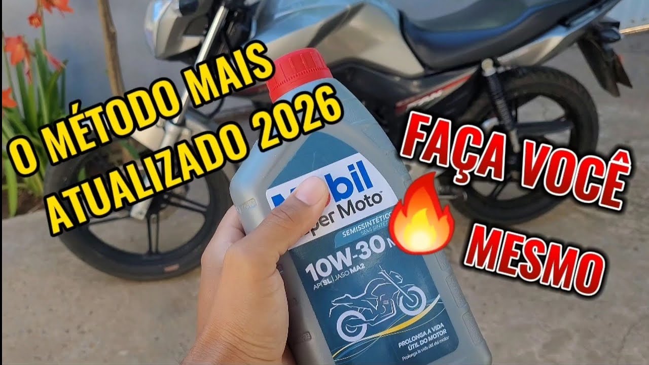 Como trocar o óleo da Fan 160 Titan 160