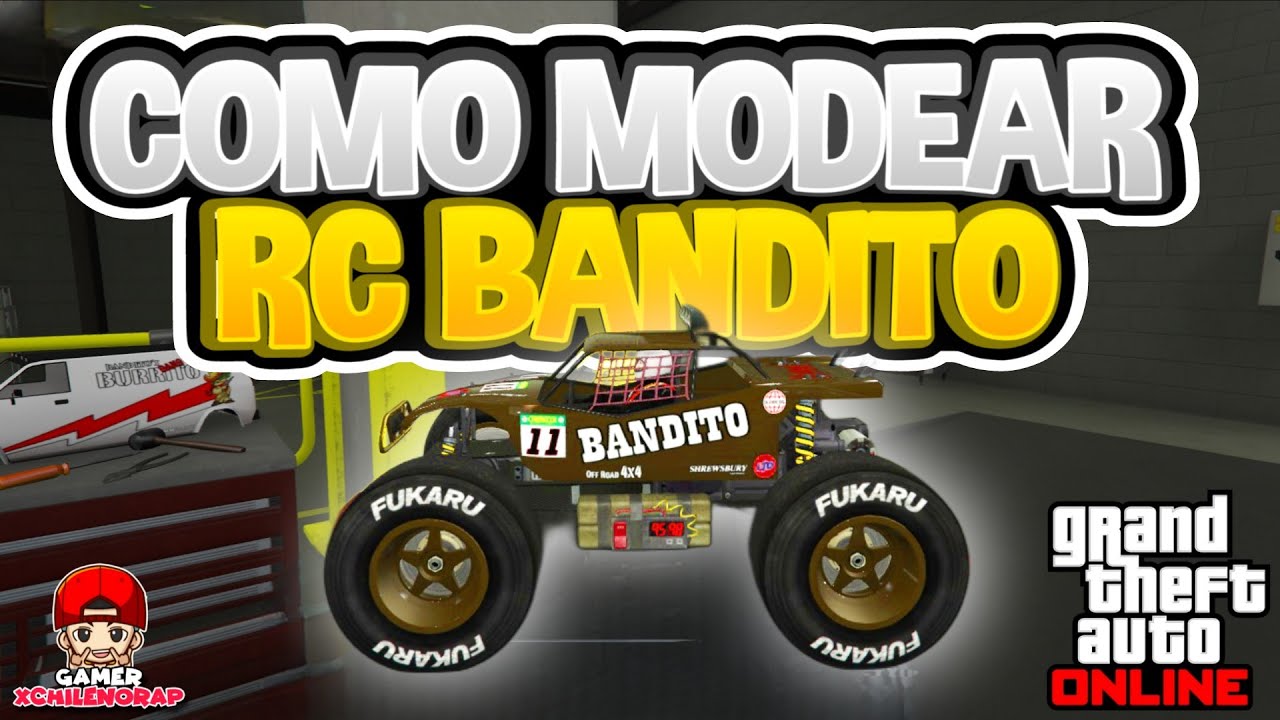 New | FACIL!! Como MODEAR RC BANDITO | AUTO CONTROL REMOTO MODS | GTA 5 ONLINE | VERSIÓN ENGLISH 