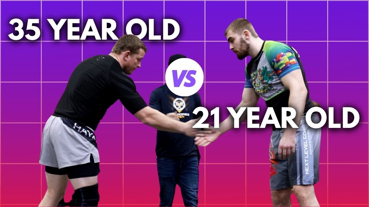 35 Year Old vs 21 Year Old In BJJ Competition