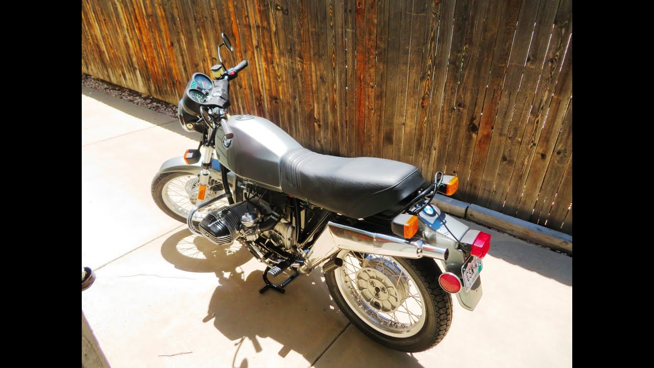 1983 BMW R80ST First Engine Start