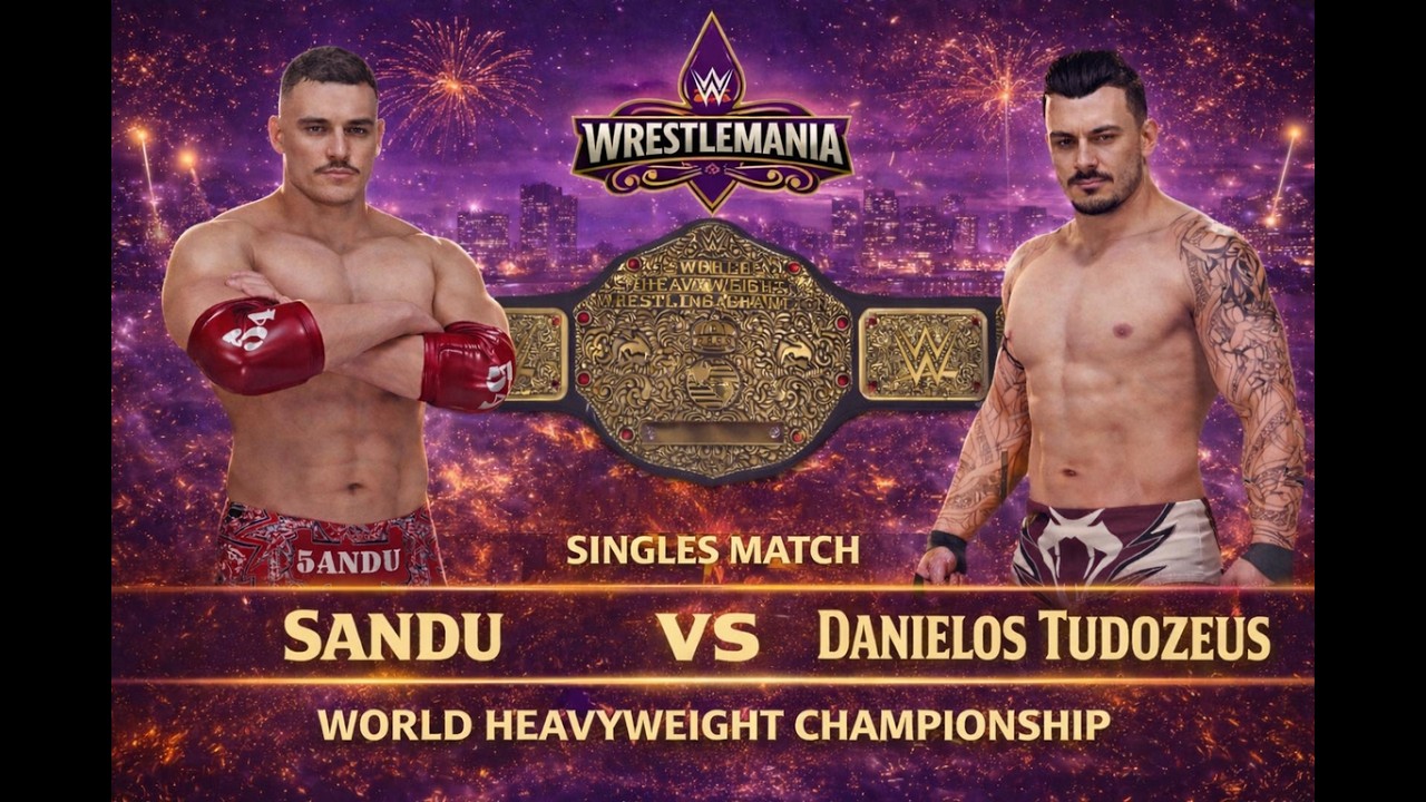 WWE 2K25 Show: WrestleMania Season 2: Sandu vs. Danielos Tudozeus Promo Package