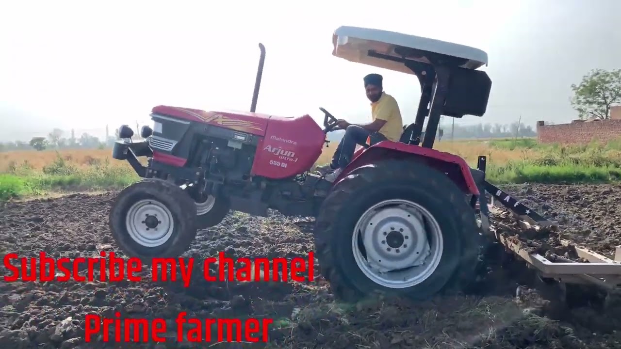 Turbo testing  Arjun 555 performance. Turbo nal te bina turbo to 🚜