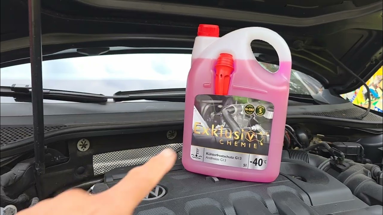 🚘 Motor klingelt: K&uuml;hlmittel G13 Nachf&uuml;llen vW Passat Diesel