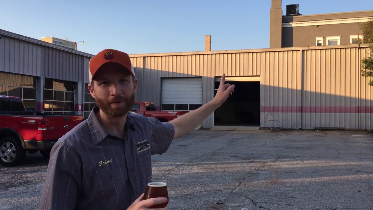 Pre-construction tour of the Fireforge Crafted Beer warehouse