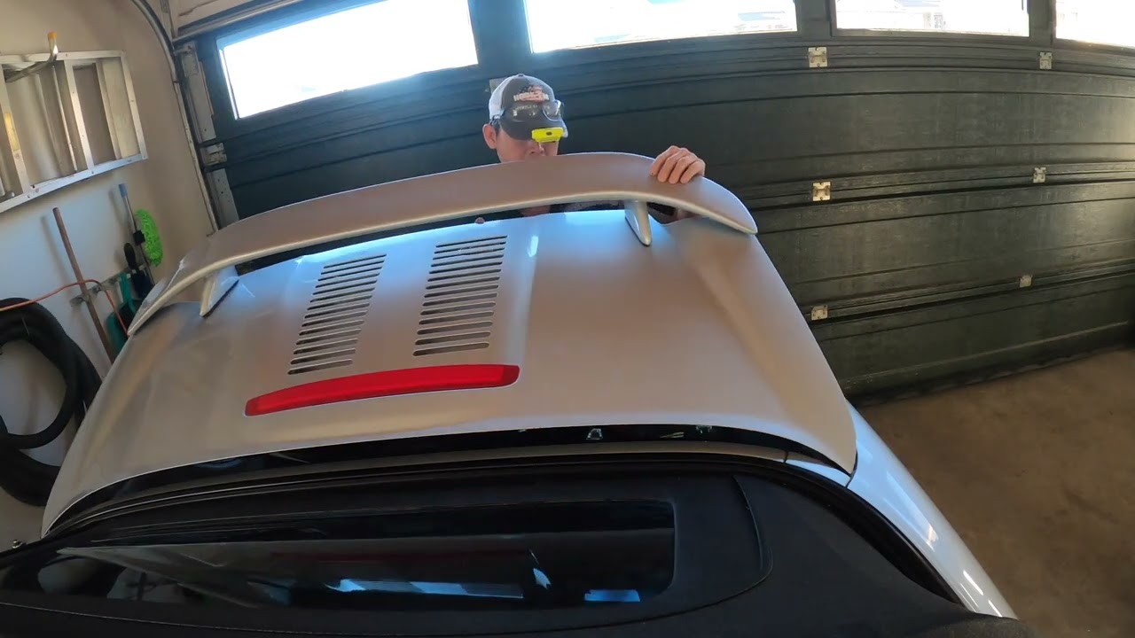 Toyota MR2 Spyder Spoiler Install