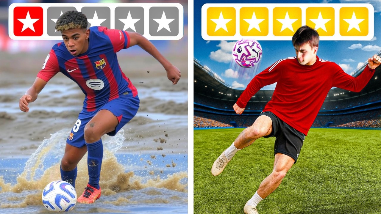 1 STAR vs 5 STAR Skill Moves