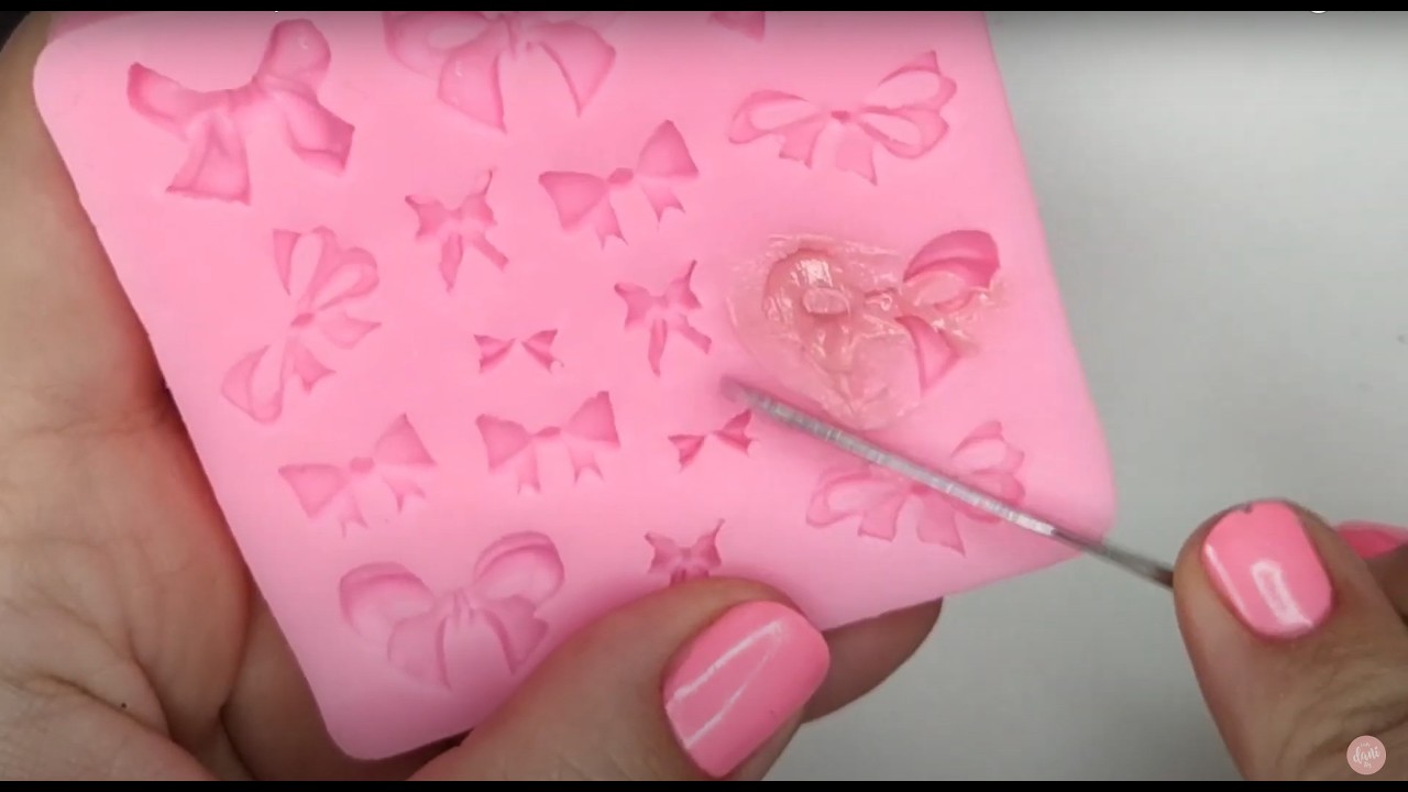 ✅Cómo crear DIJES para uñas💅 con MOLDES DE SILICONA 😱