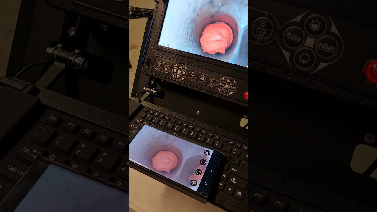 High Definition compact drain camera Wi Fi Demo #draincamera #sewercamera #plumbingtools #plumber