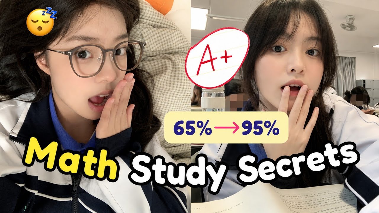 Math Study Methods of A+ Students | Become Better In Math Overnight 