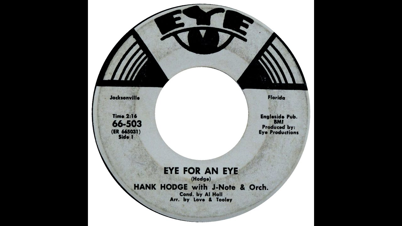 HANK HODGE with J NOTE & ORCHESTRA   EYE FOR AN EYE