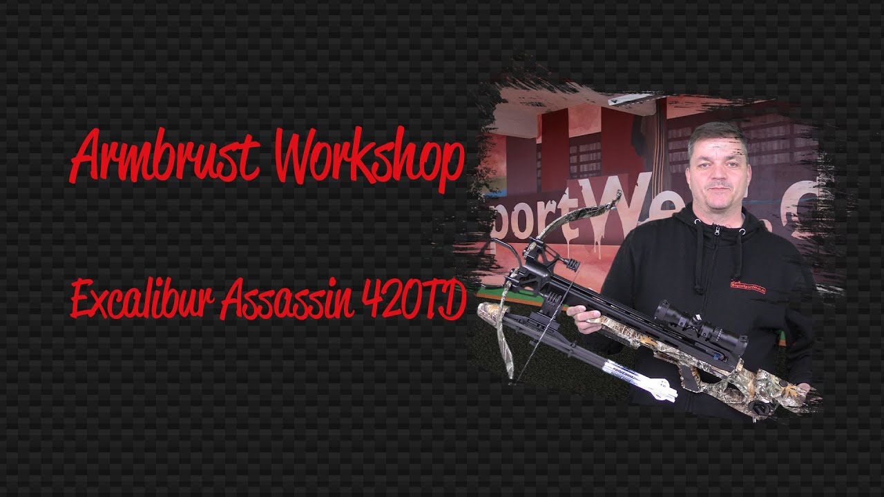 Armbrust Workshop: Excalibur Assassin 420TD zusammenbauen und Anbauteile montieren