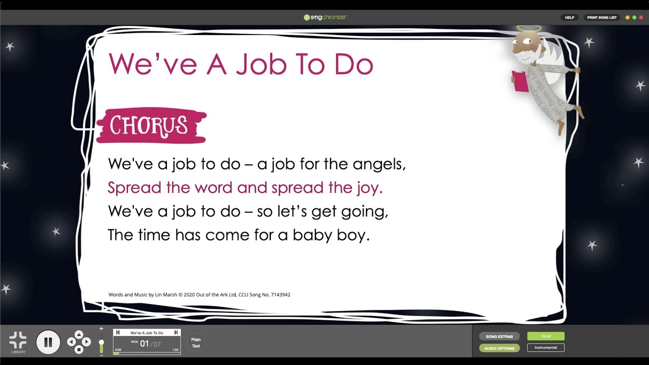 The Angel Who Nearly Missed It All - Words on Screen™ Compilation Video