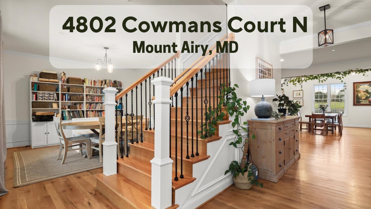 Mount Airy MD Home For Sale | 4802 Cowmans Ct N