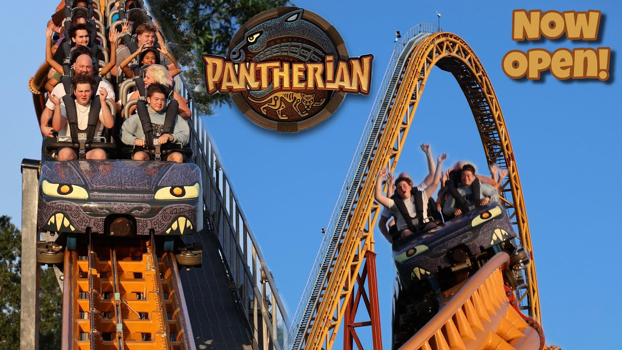 Pantherian is Finally Open at Kings Dominion | Pantherian 4K Off Ride Footage | 2025