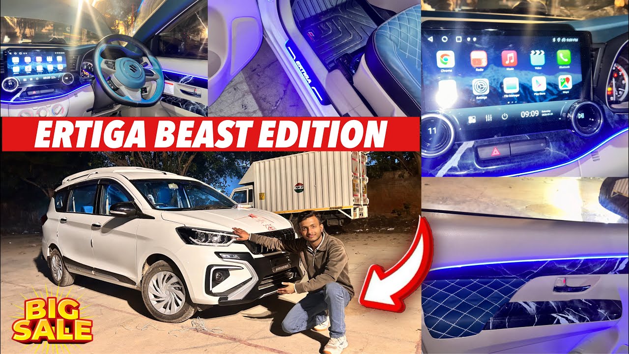 ERTIGA BEAST EDITION MODIFICATION✅ERTIGA BASE TO TOP MODIFIED✅ERTIGA VXI CNG FACELIFT✅ERTIGA VXI 