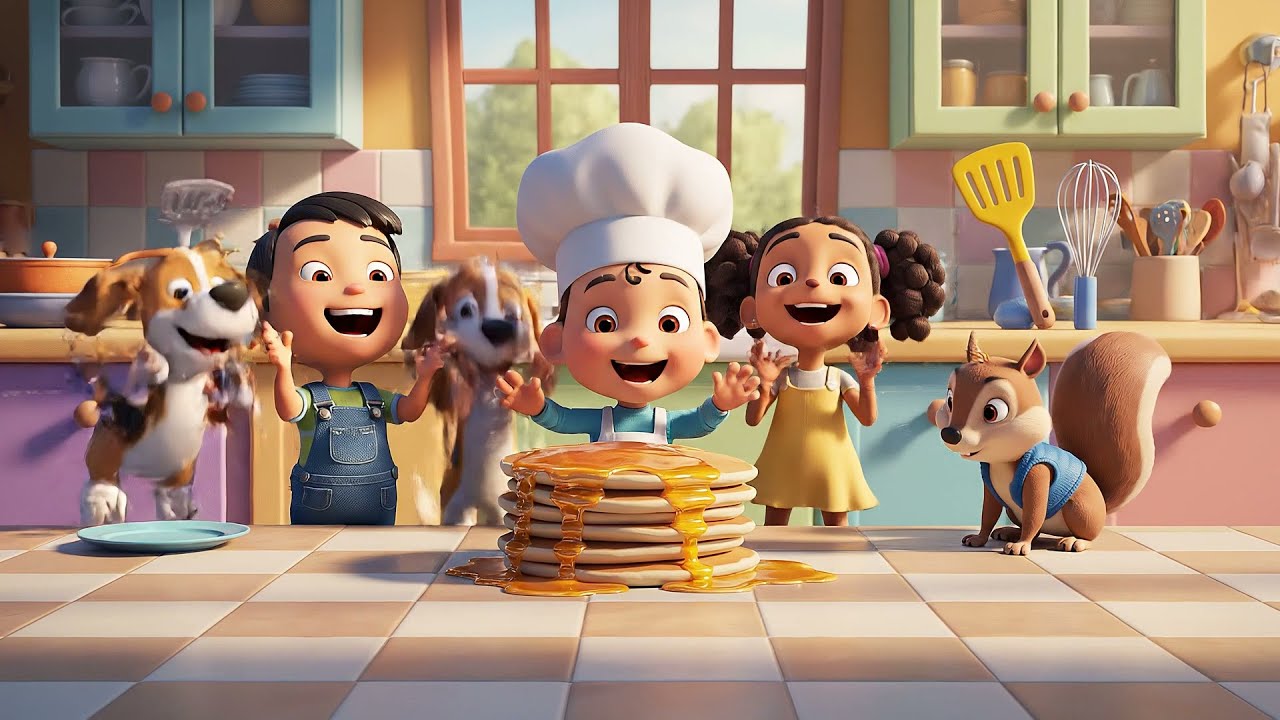 Toca Life Baby Chef Derramó la Torre de Panqueques 🥞 | Rimas y Canciones Infantiles