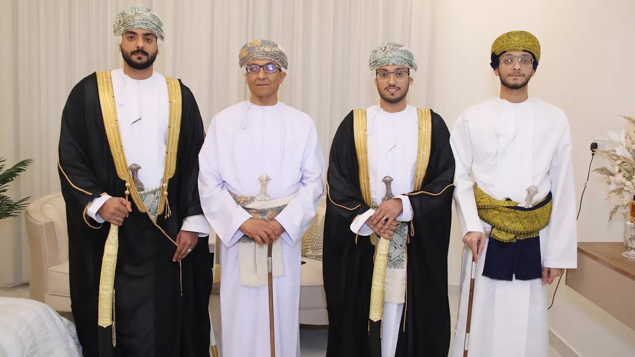 حفل الاستقبال و عقد زواج العرسيان أصيل و طارق بن سالم بن يحي بن أحمد بكير الجدياني