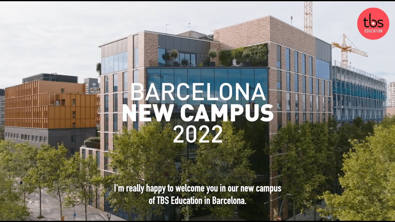 Amazing new campus in Barcelona - TBS Education, leading french business school
