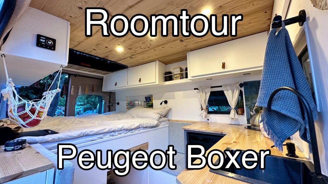 Als Ingenieur im Campervan leben I Roomtour Peugeot Boxer L2 H2 DIY Camper