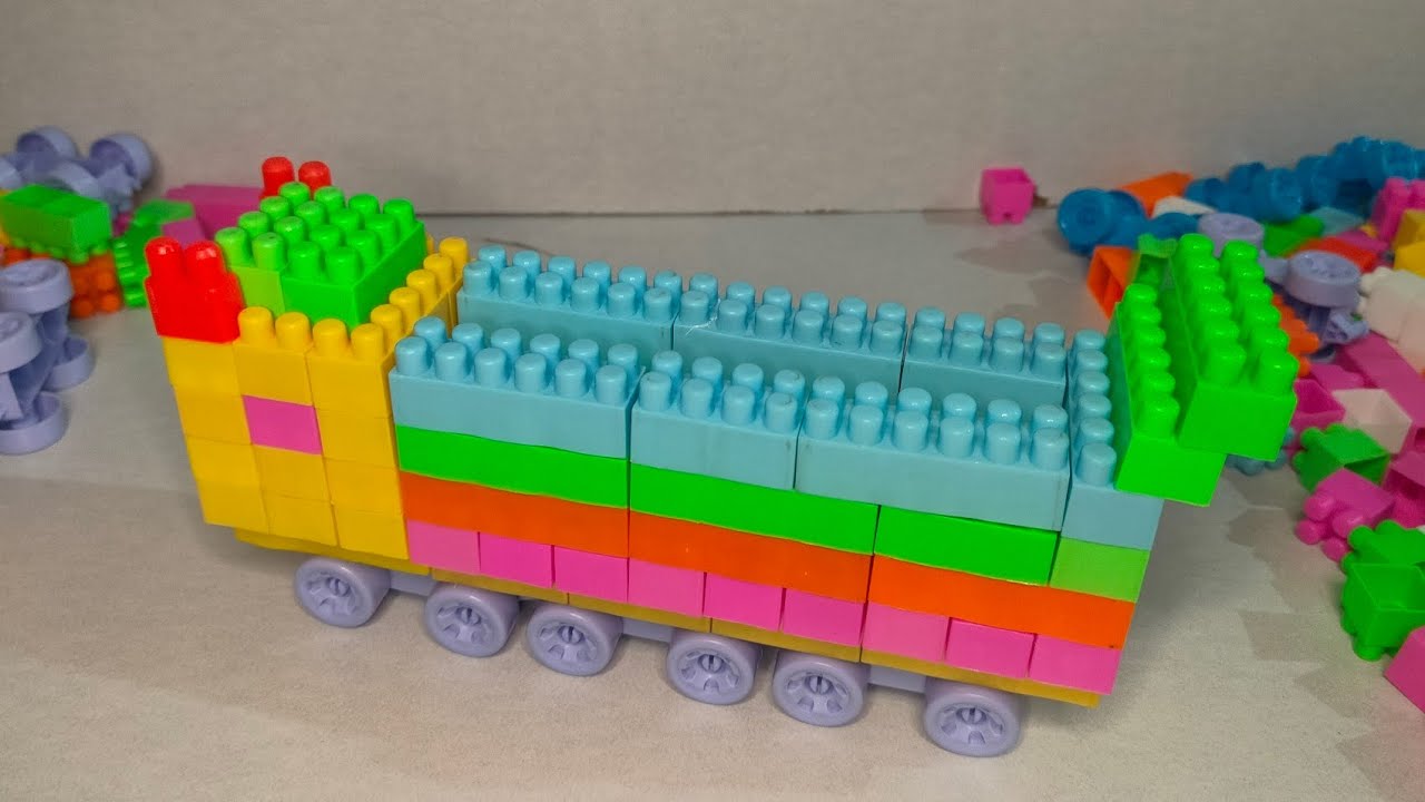 Satisfying DIY Blocks Truck/ ASMR/ Building Blocks/ Blocks Game/ building blocks fun.