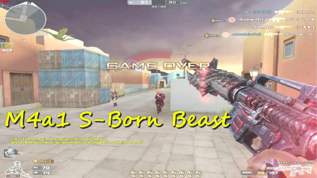 [ Bình luận CF ] M4A1 S-Born Beast - Quang Brave
