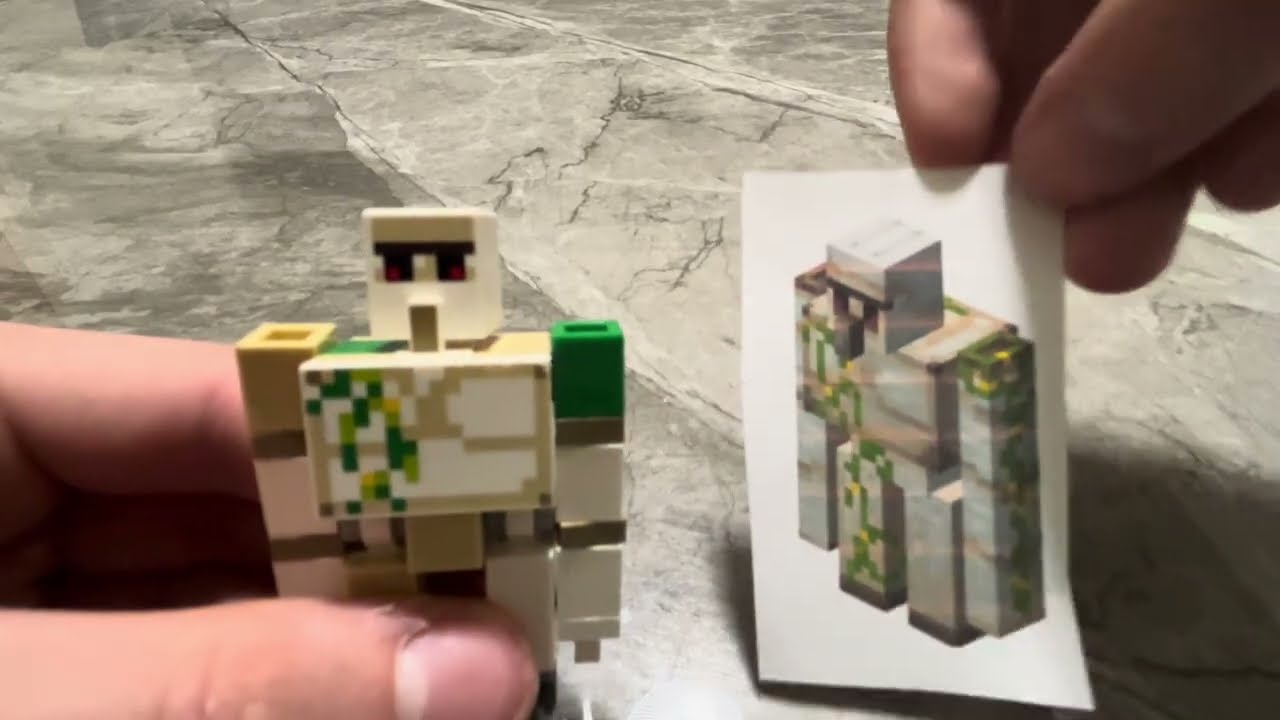 Comparing Minecraft mobs to their lego versions FULL VIDEO!