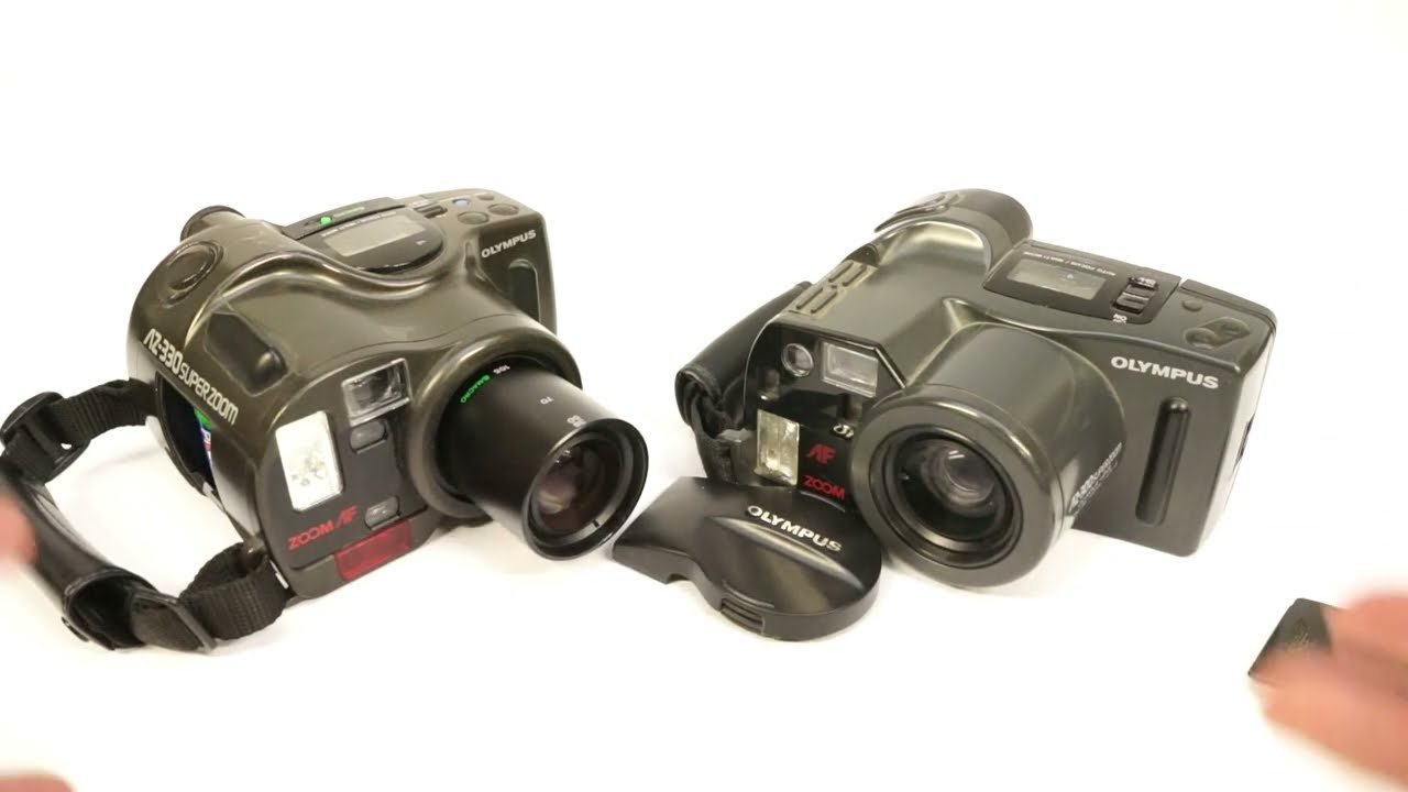 Olympus AZ 300 AZ 330 35-мм пленочная камера | Загрузка пленки в камеру