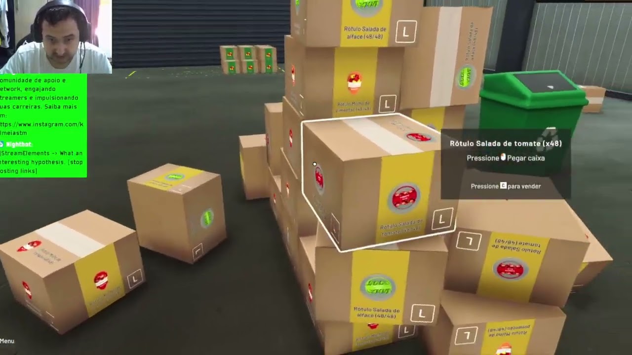 Food Processing Simulator nova maquina